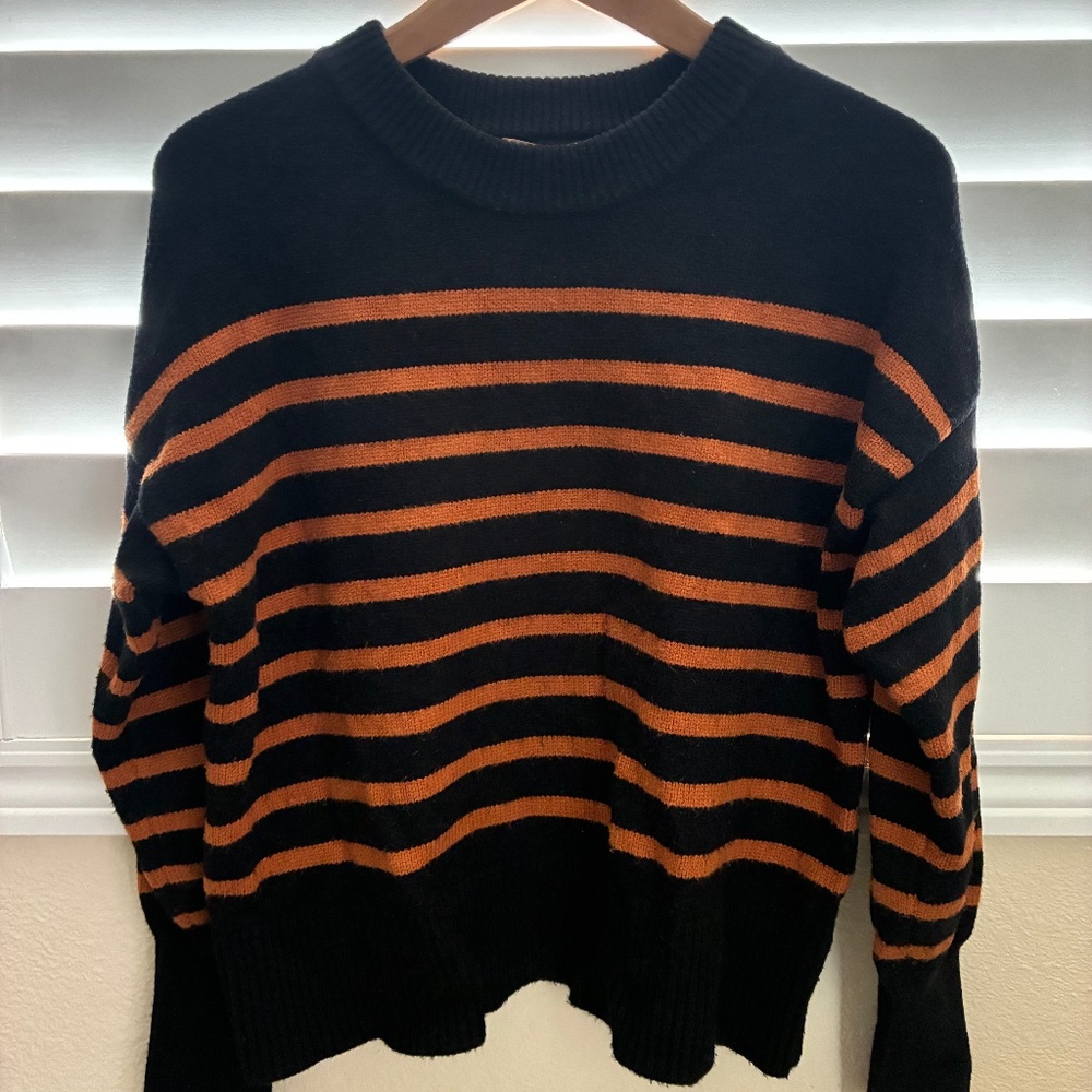 Philosophy stripe sweater